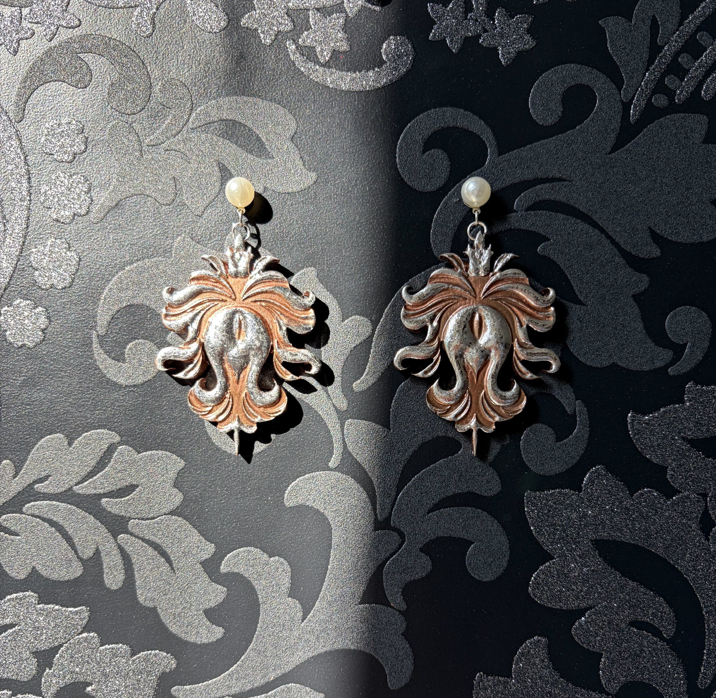 Luxurious and unique handmade earrings