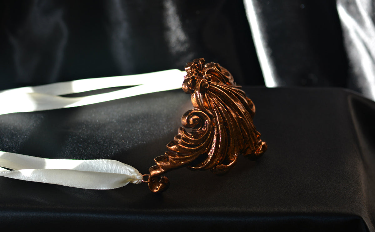 Antique Bronze "Millefoglie" necklace