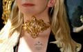 Elegant golden "Millefoglie" necklace