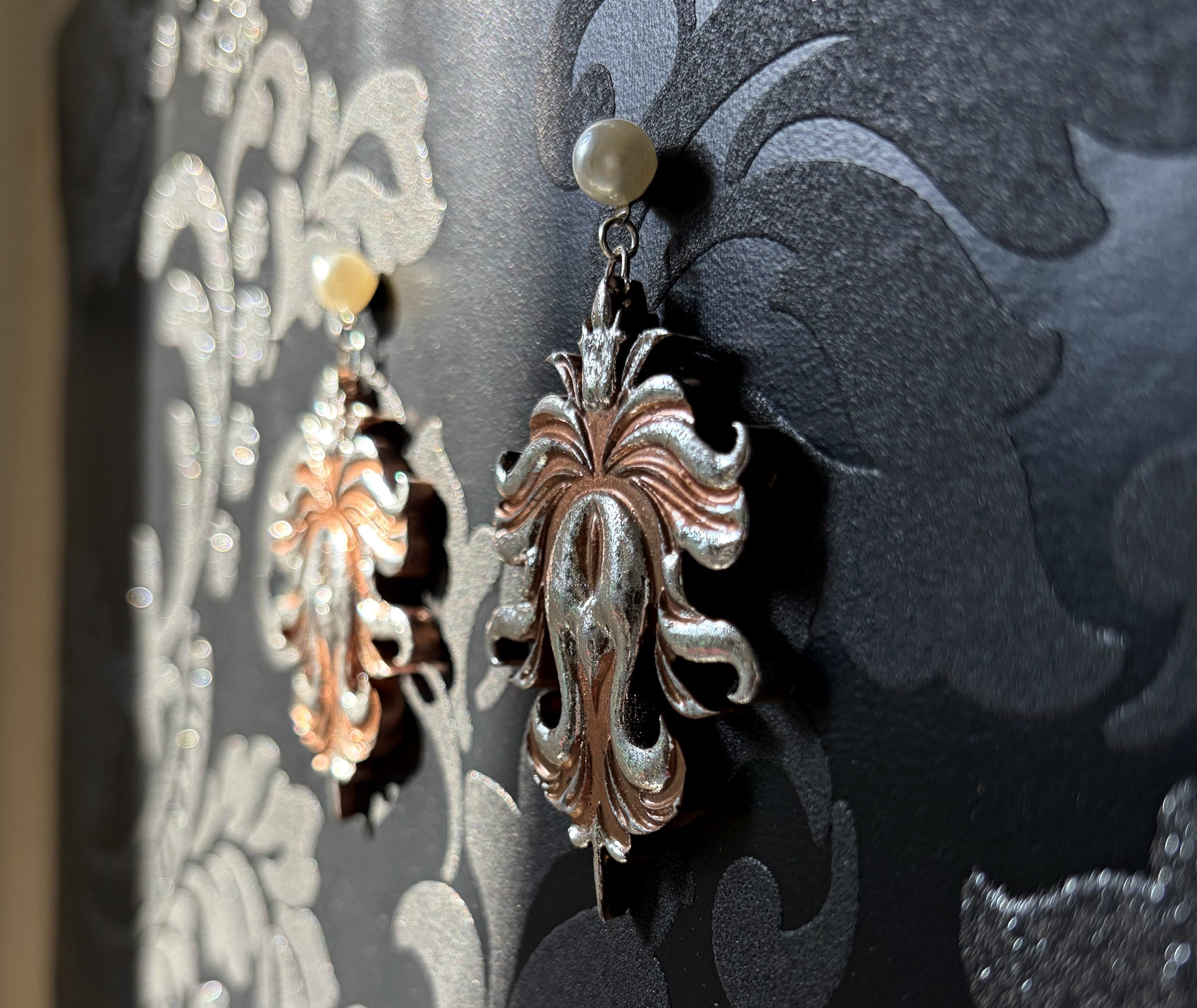 Luxurious and unique handmade earrings