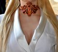 Antique Bronze "Millefoglie" necklace