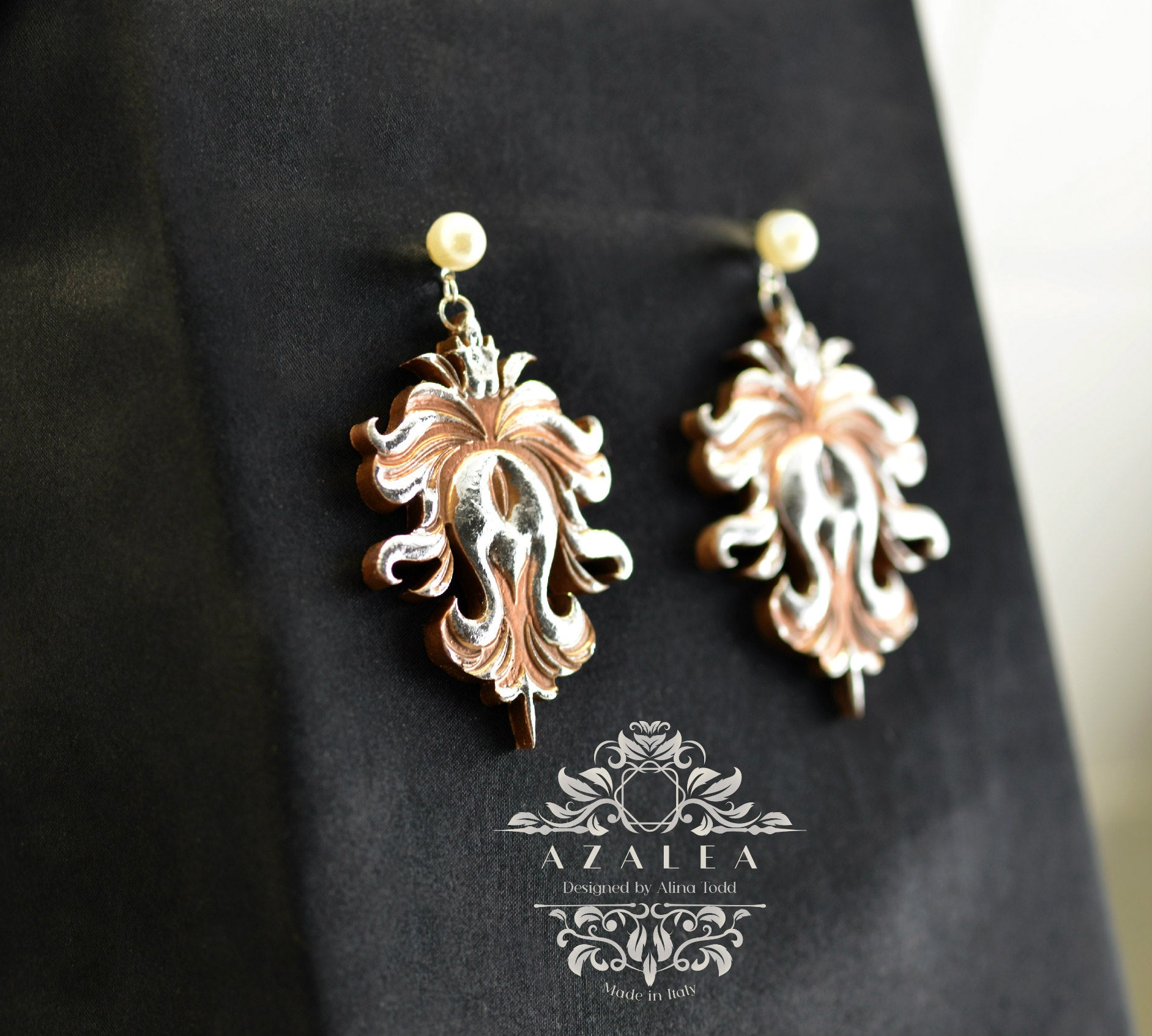 Luxurious and unique handmade earrings