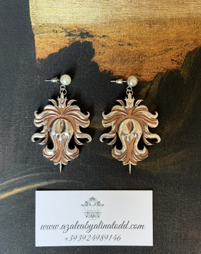 Luxurious and unique handmade earrings