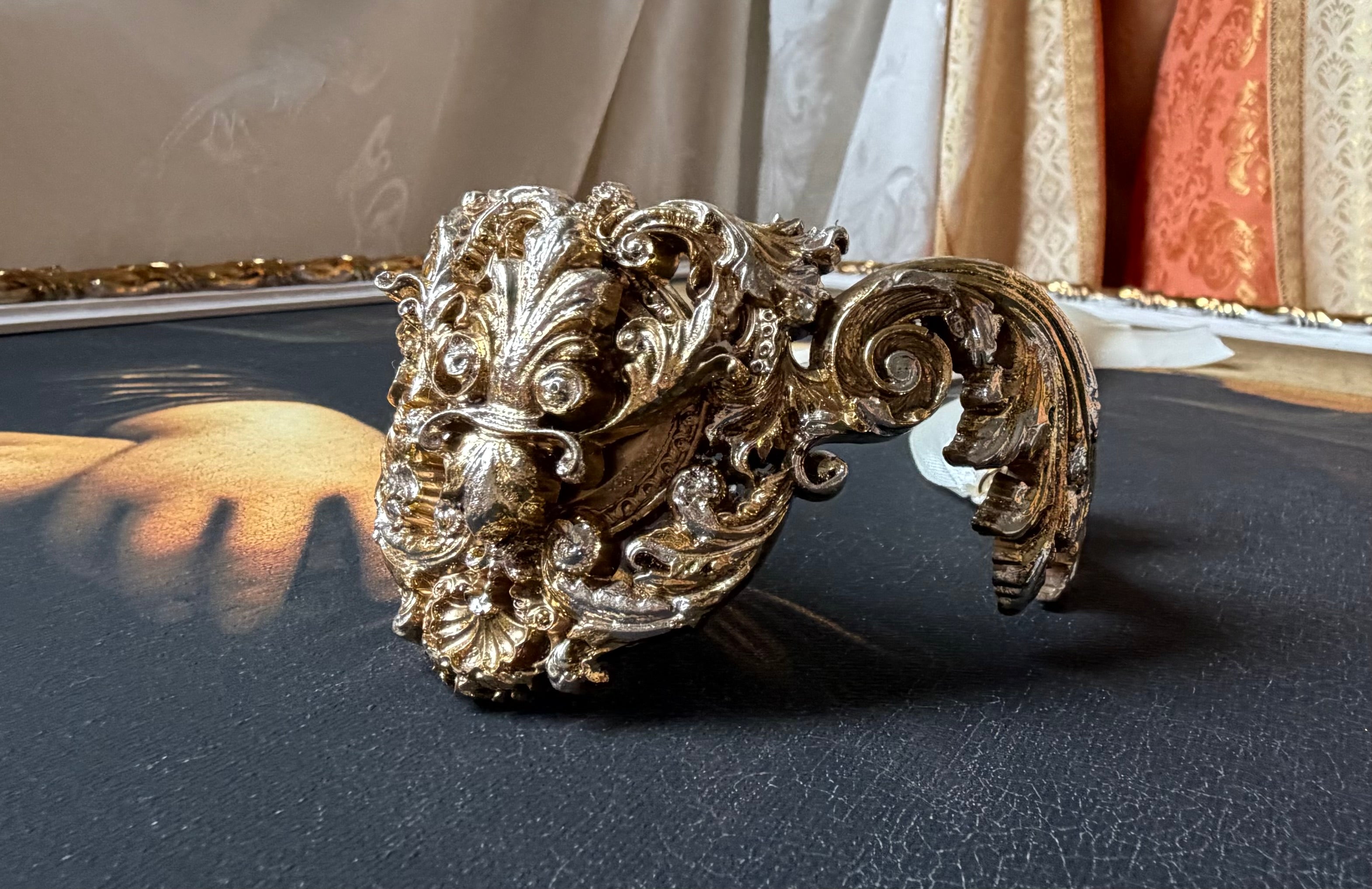 Elegant "gold&champagne" necklace